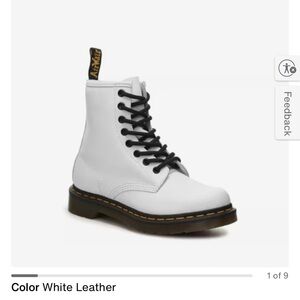 White leather Dr.Martens